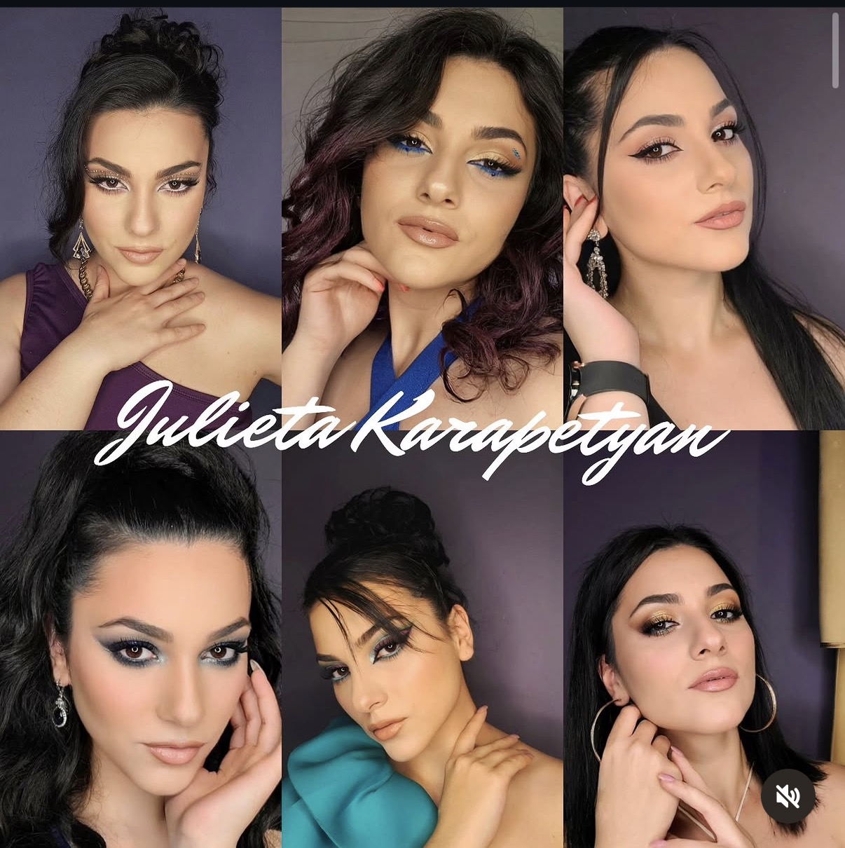 Signature looks makeup by Julieta Karapetyan